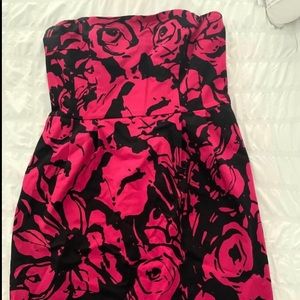 Express strapless dress